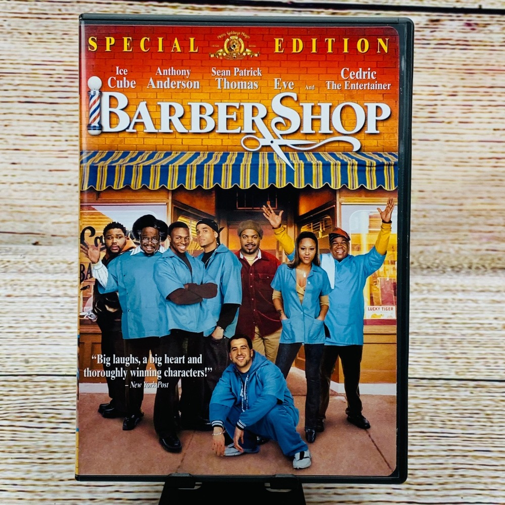 Barbershop‎ Special Edition [DVD 2002] Movie Comedy Ice Cube Anthony Anderson